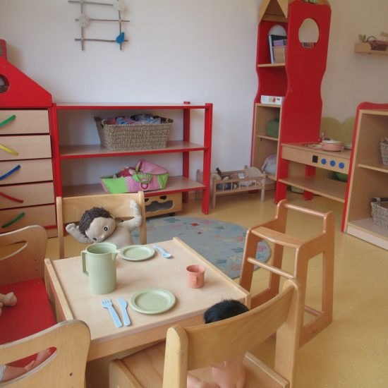 Frösche: Puppenecke